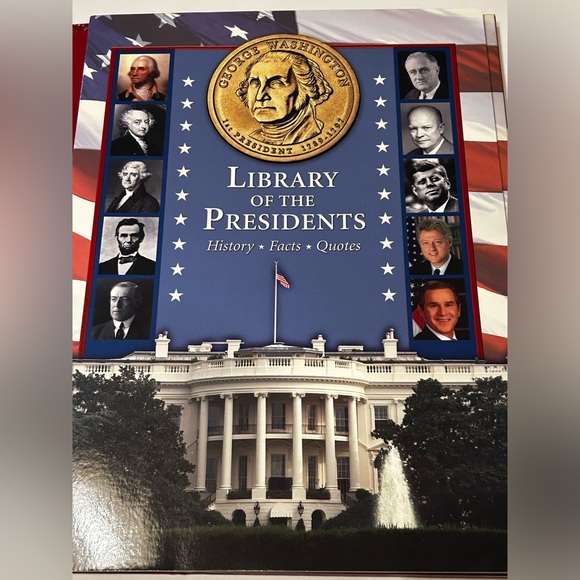 U.S. Presidential Dollars Deluxe Coin Collector's Album with 48-Page Book - Picture 2 of 15